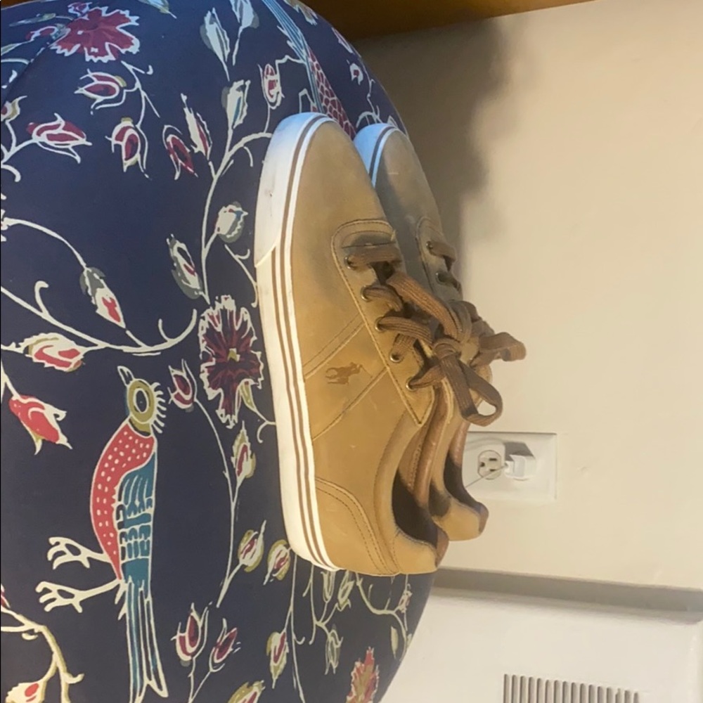 Men’s Polo Tan Sneakers